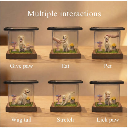 Smart 3D Hologram Pet Memorial Box